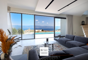 Moderna vila s pogledom na more - Otok Krk, Kvarner